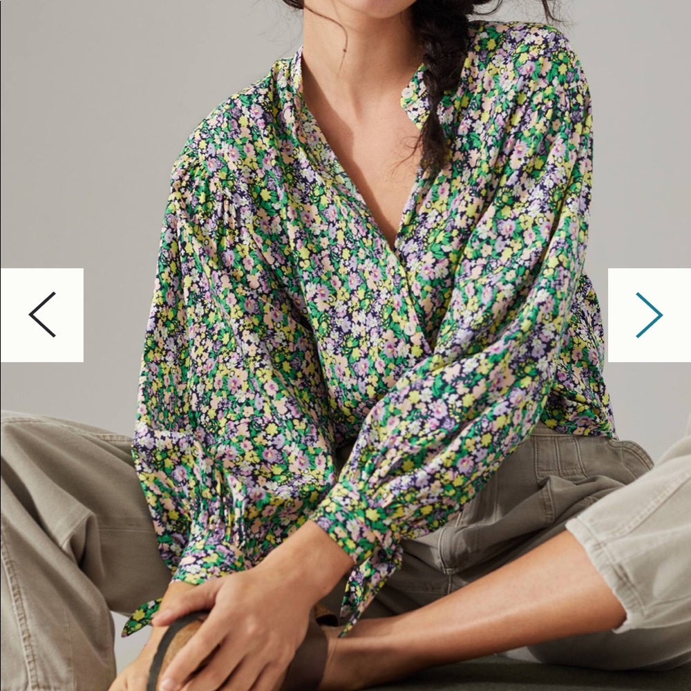 [NWT] Anthologies Maeve Blouse